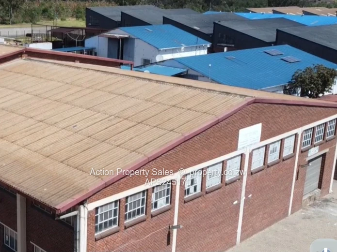 Warehouse/Factory In Msasa $3550 Plus VAT 