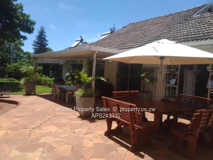 Beautiful Family Home For Sale In Borrowdale! 